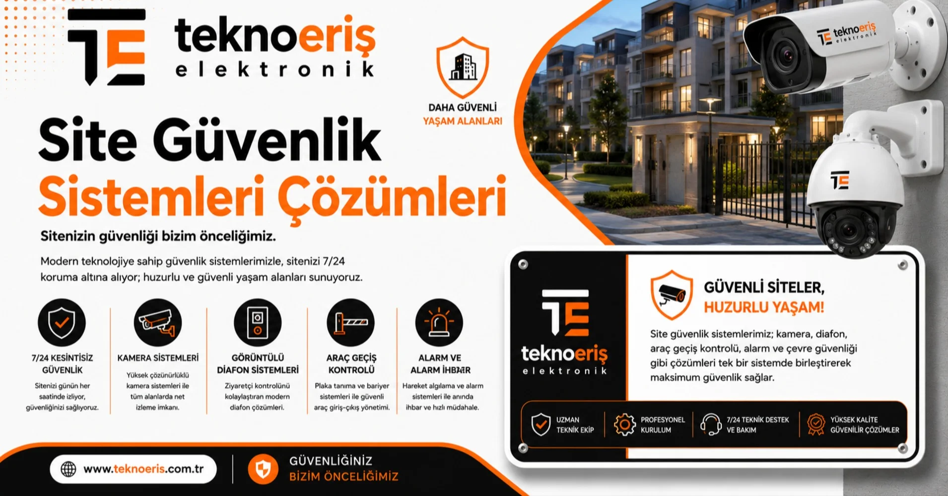 Site Güvenlik Sistemleri Çözümleri